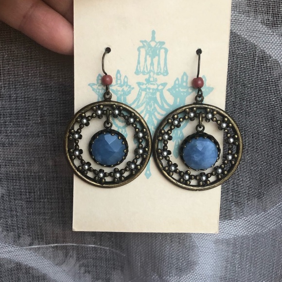 Sweet Romance Jewelry - Sweet Romance Blue Stone Earrings - NWOT